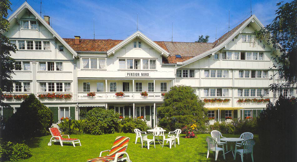 Das Hotel Pension Nord in Heiden in der Ostschweiz: ideal für Erholungsferien, Erlebnisurlaub, Seniorenferien!